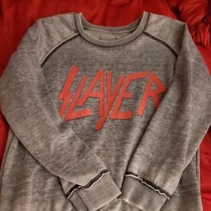 Juniors Slayer band long sleeve sweatshirt
